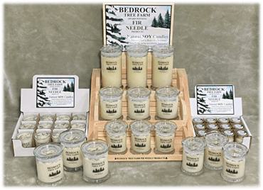 LIBBEY NATURAL 3-TIER COUNTER DISPLAY