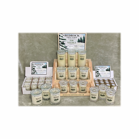 LIBBEY NATURAL 3-TIER COUNTER DISPLAY