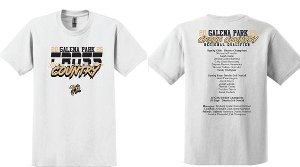 Gildan unisex 50/50 white tee