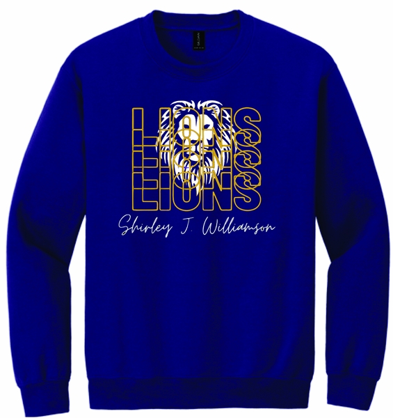 Gildan unisex purple cotton sweatshirt