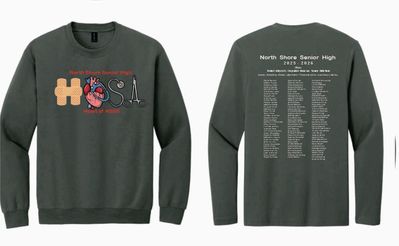 Gildan unisex crew sweat shirt