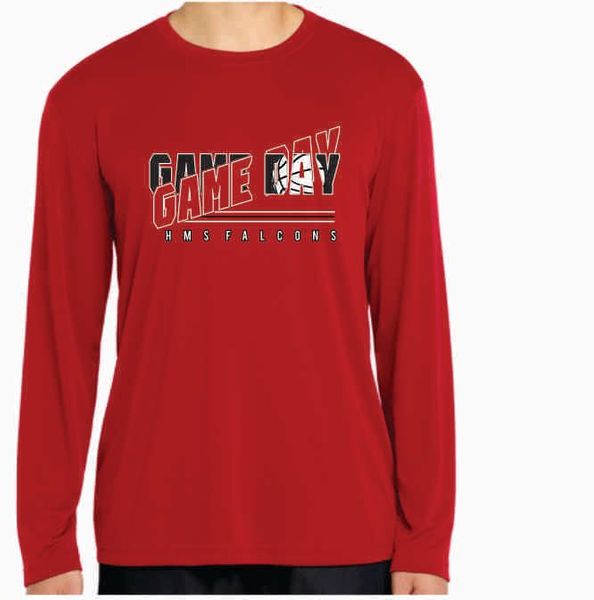 Sport Tek unisex long sleeve dri-fit