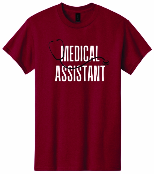 Gildan unisex cardinal red tee