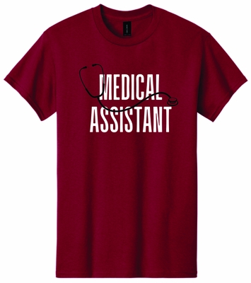 Gildan unisex cardinal red tee
