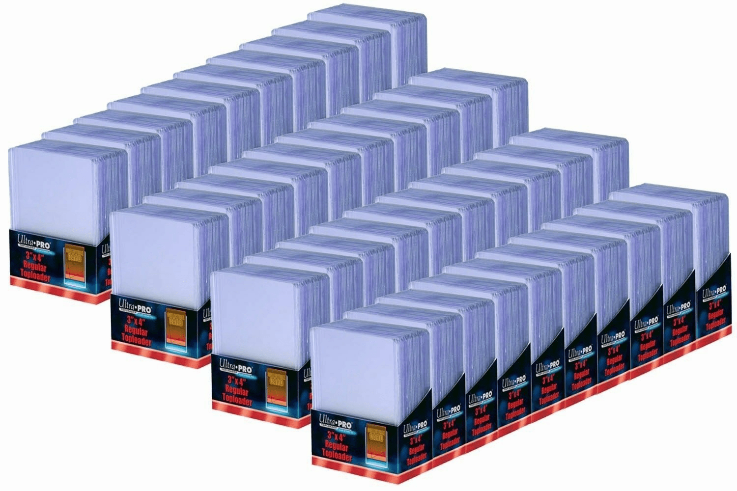 1000 Ultra Pro Regular 3 x 4 Toploaders Factory Sealed Case Top Loads Brand New
