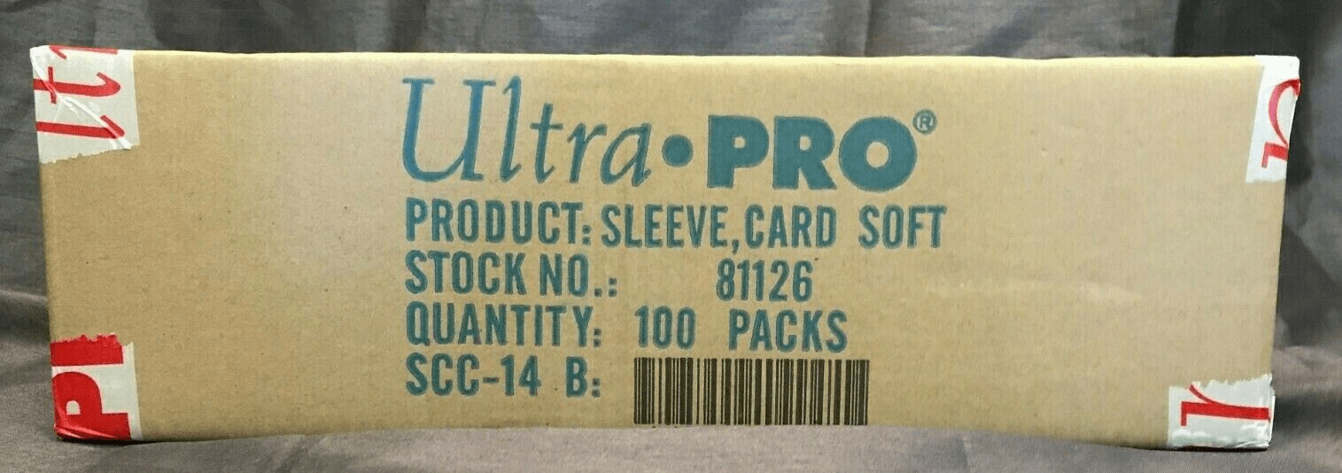 10000 Ultra Pro Clear Soft Sleeves Standard Size Cards Penny Sleeves Sealed Case
