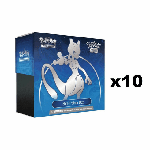 10x Pokemon GO TCG: Elite Trainer Box ETB Factory Sealed Case 