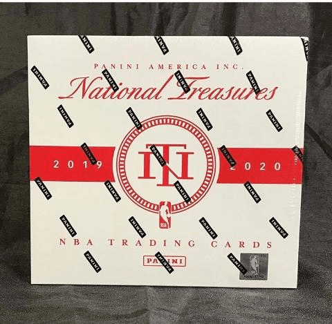 2019-20 Panini National Treasures Basketball NBA Factory Sealed Hobby Box