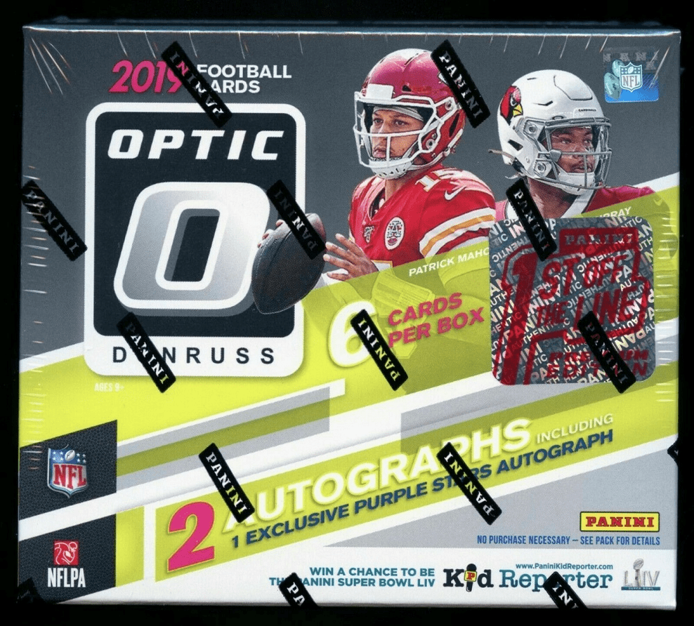 2019 Donruss Optic Football 1st Off The Line FOTL First Premium Edition Box NFL