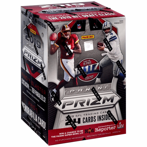 2019 Panini Prizm Football NFL Blaster Box (6 Packs/CT)