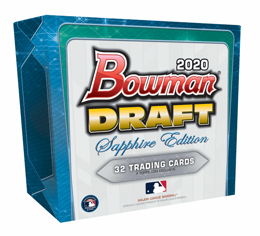2020 Bowman Draft Sapphire Edition Factory Sealed Hobby Box Topps Exclusive