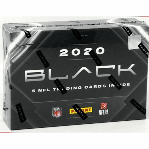 2020 Panini Black Football Factory Sealed Hobby Box
