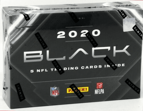 2020 Panini Black Football Factory Sealed Hobby Box