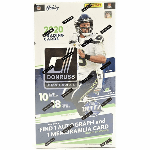 2020 Panini Donruss Football Factory Sealed Hobby Box Burrow Herbert RC