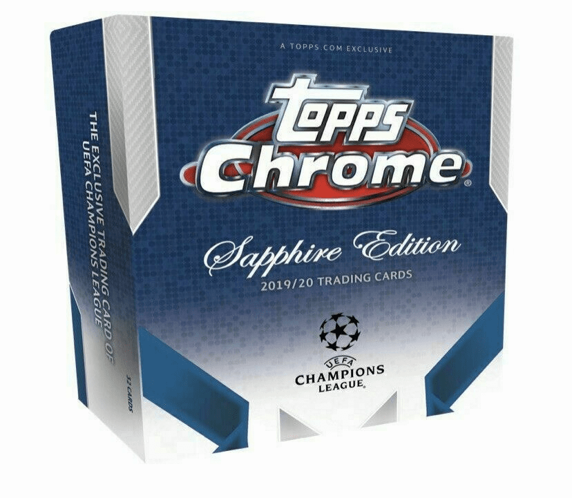 2020 Topps Chrome UEFA Champions League Sapphire Edition Factory Sealed Box