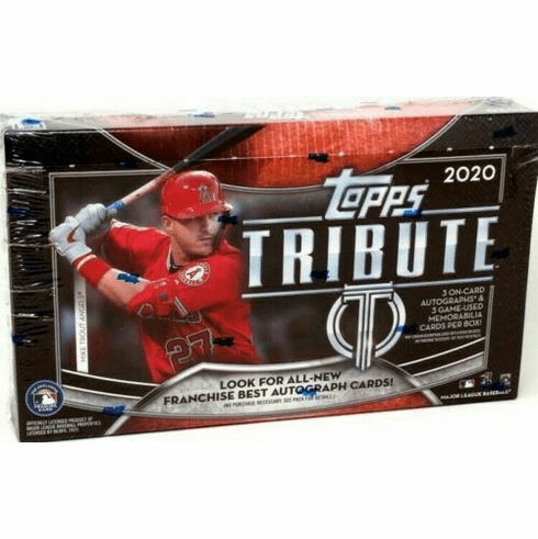 2020 Topps Tribute Baseball Factory Sealed Hobby Box 3 On Card Auto