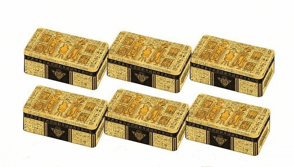2020 Yugioh Lost Memories Factory Sealed Mega Tin Half Case (6 Tins)