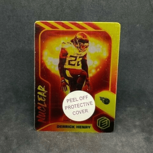 2021 Panini Elements Football Derrick Henry Ultra Rare CASE HIT Nuclear Metal