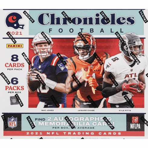 2021 Panini Football Chronicles Hobby Box Factory Sealed