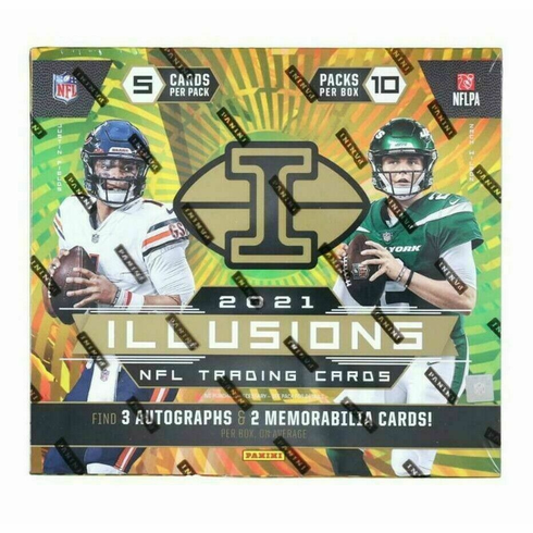 2021 Panini Football Illusions Hobby Box Factory Sealed