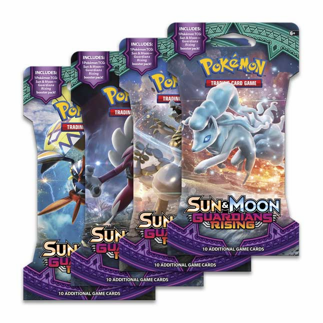Pokmon Sun &amp; Moon Guardians Rising Sleeved Booster Case (144 packs)