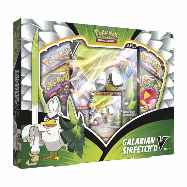 Pokmon TCG: Galarian Sirfetch&#39;d V Box