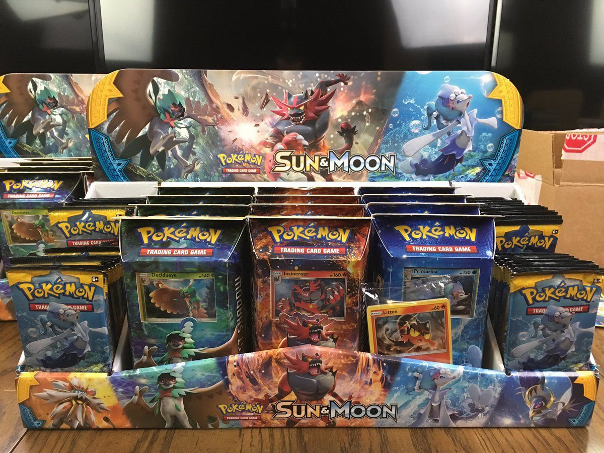 Pokmon TCG: Sun &amp; Moon Launch Display Box