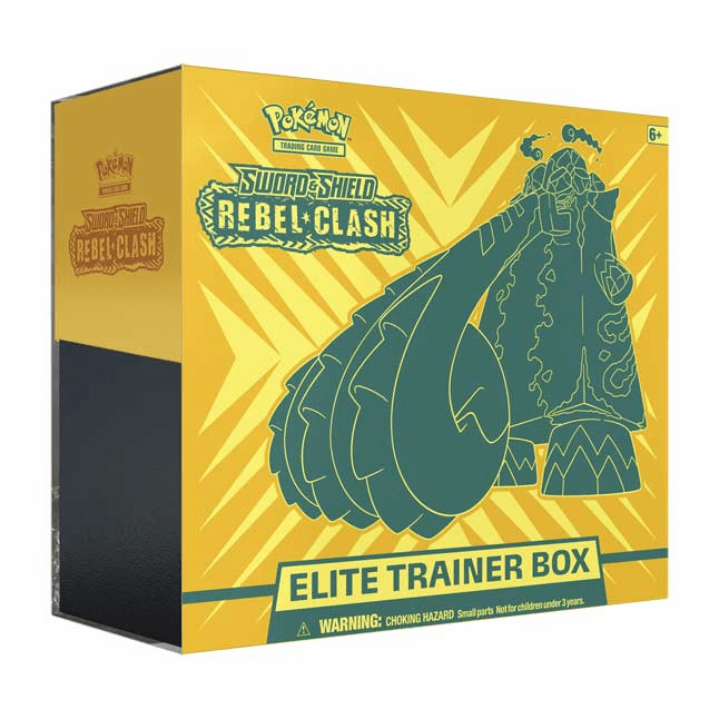 Pokmon TCG: Sword &amp; Shield Rebel Clash Elite Trainer Box