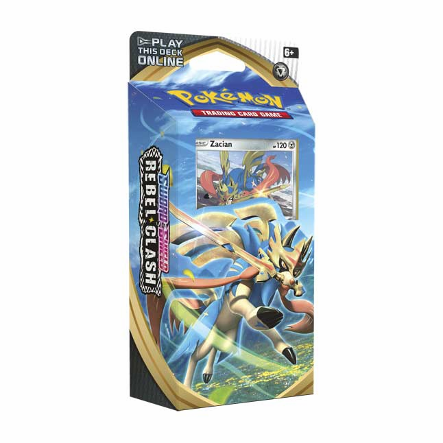 Pokmon TCG: Sword &amp; Shield-Rebel Clash Zacian Theme Deck