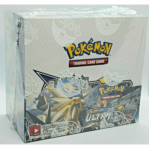 Pokemon Sun and Moon SM ULTRA PRISM Factory Sealed Booster Box (36 Packs)
