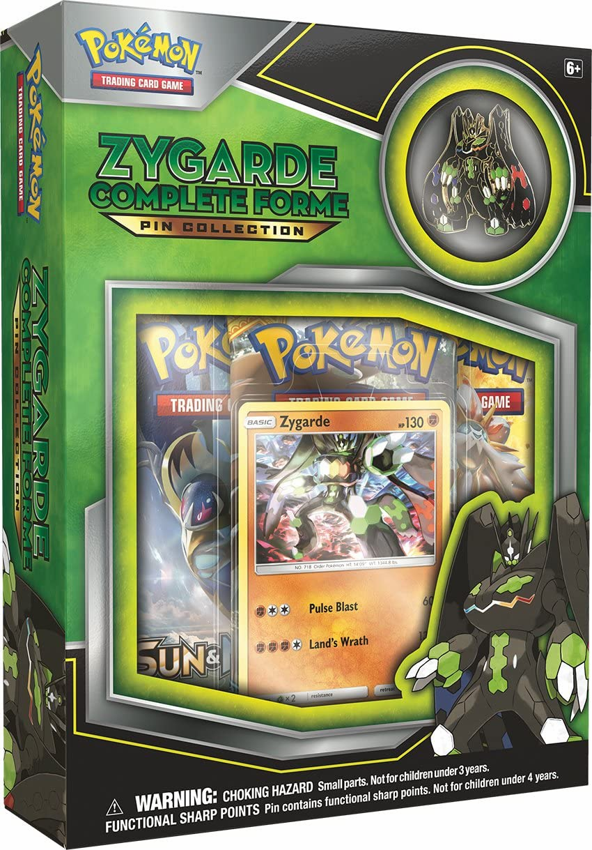 Pokemon TCG: Zygarde Complete Forme Pin Collection