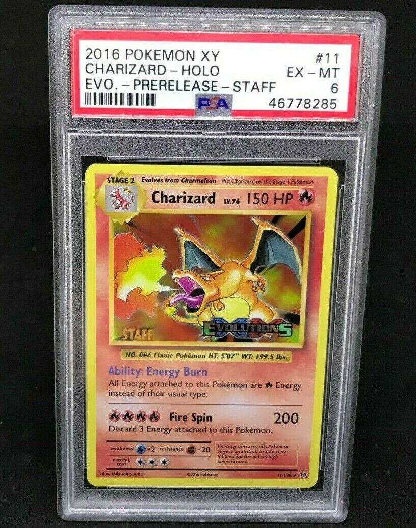 charizard pokemon card 6/108 Mega Charizard / Charizard EX 1st 055/080  CardLab