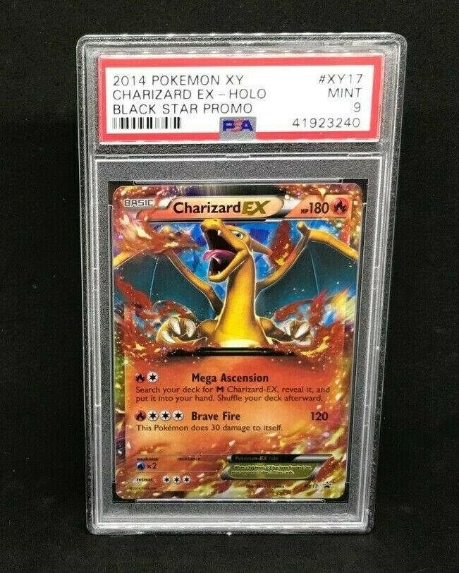 Pokemon XY Black Star Promo Charizard EX XY17 Holo Foil PSA 9 MINT