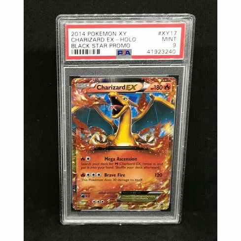 Pokemon XY Black Star Promo Charizard EX XY17 Holo Foil PSA 9 MINT