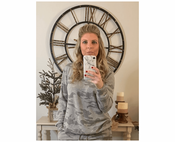 Camo Crew Neck Sweatshirt