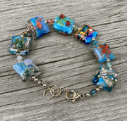 Beach Dreams - Handmade Lampwork Glass - Includes Free Earrings! Beach Dreams - Handmade Lampwork Glass - Includes Free Earrings!