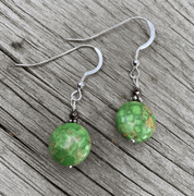 Dawn's Basil Green Earrings!