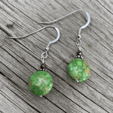 Dawn's Basil Green Earrings!