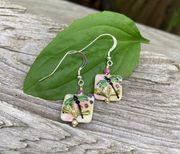 Handmade Lampwork Glass - Dragonfly - Green Wings-SOLD