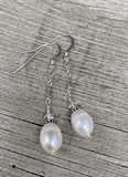 Freshwater Pearl w Art Deco chain