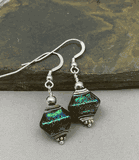 Handmade Lampwork Glass - Green Sparkle Handmade Lampwork Glass - Green Sparkle