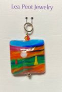Handmade Lampwork Glass - Hawaiian Sunset