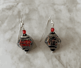 Handmade Lampwork Glass - Red Sparkle Handmade Lampwork Glass - Red Sparkle