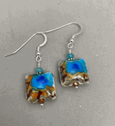 Handmade Lampwork Glass - Abstract Geyser