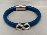Admiral Blue Leather w Figure 8