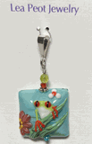 Lampwork Glass - Garden Frog
