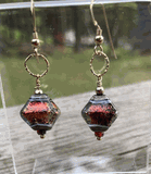 Lampwork Glass - Red Sparkle