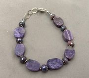 Charoite & Moonstone 