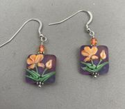 Handmade Lampwork Glass - Spring Flower