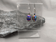 Mirror Cut Iridescent Black Crystal